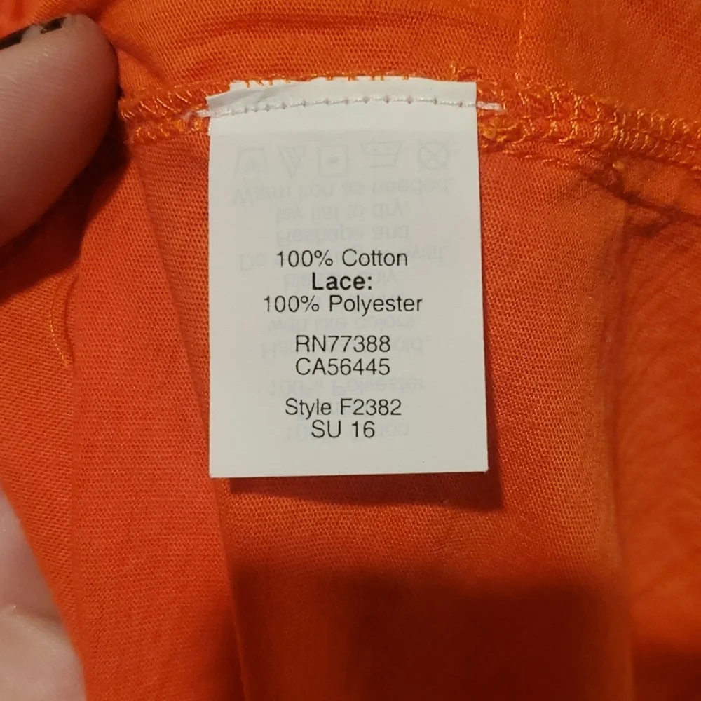 ❤ J CREW EMBROIDERED TANK TOP, 100% COTTON, XXS